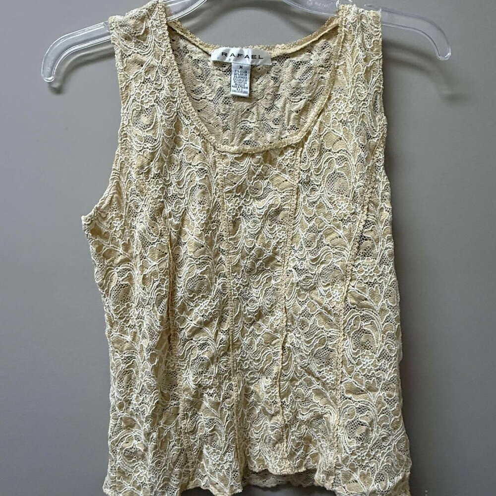 cream tank